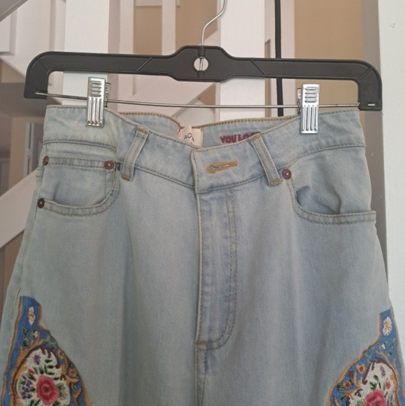 Alice&Olivia Kayleigh Bell High Rise Jean sz28 Excellent - Picture 4 of 10